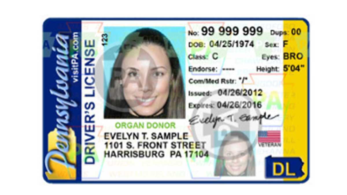 Pennsylvania Real Id Card
